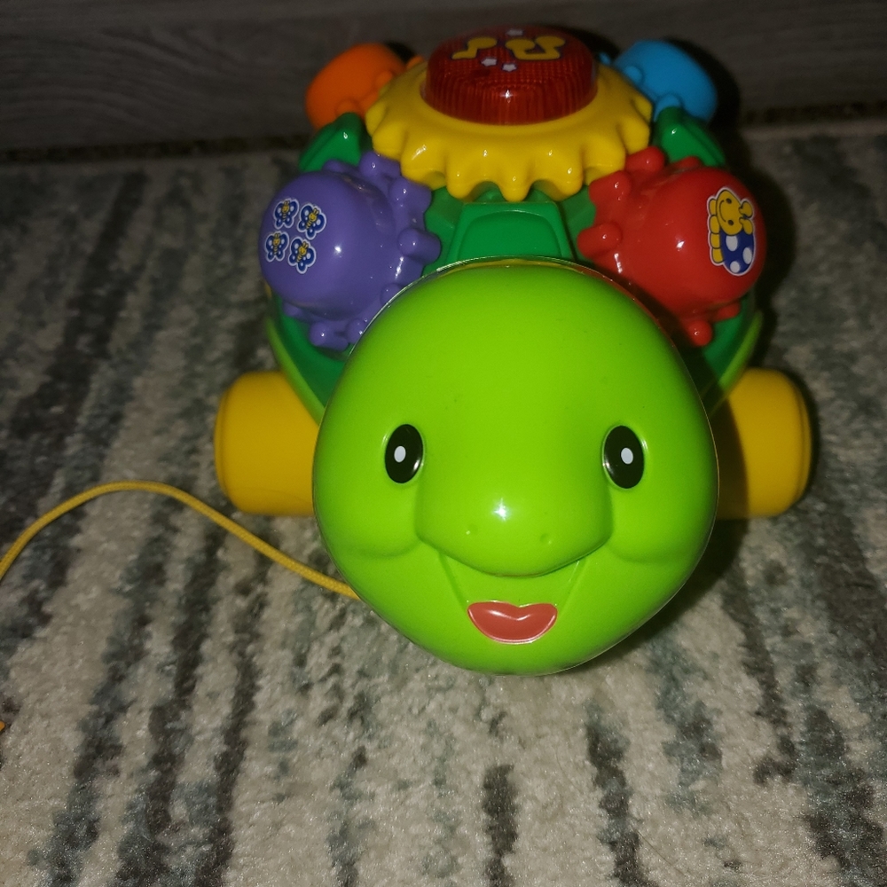 Vtech Roll & Learn pull turtle - Picture 2 of 7